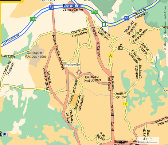 plan de la ville du cannet plan de la ville du cannet